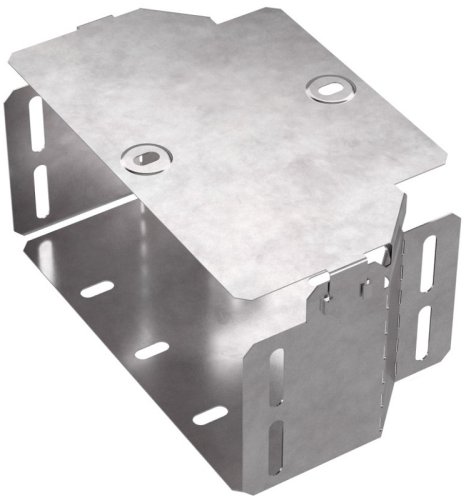 Переходник симметричный для лотка с крышкой Промрукав Стандарт 200х150х100 фото Переходник симметричный для лотка с крышкой Промрукав Стандарт 200х150х100 картинка